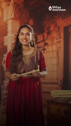 Vj Logi on Instagram: "Celebrate this Karthigai with Panai Olai Kozhuattai 🪔😍 #nithiyaamirtham #panai #panaiolaikozhukattai #karthigai #reel"