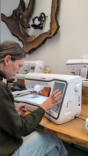 Die ersten Schritte mit meiner neuen Stickmaschine Brother Celeste CX1E 😍🎄❄️