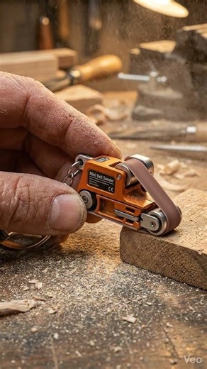 Mini Belt Sander vs Wood Edge!🤯