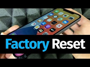 How to Factory Reset iPhone 12 Pro Max 128gb, 256gb, 512gb | Delete everything in your iPhone