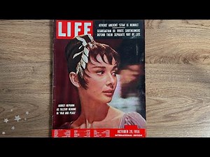 ASMR 1950s Vintage Magazine Flip Through