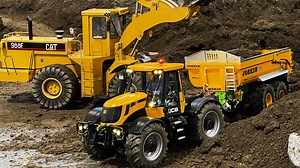 Velikánské RC modely traktorů a stavební techniky v měřítku 1/8 | Svět RC modelů | Stream