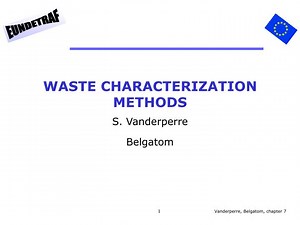 WASTE CHARACTERIZATION METHODS - SlideServe