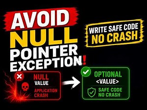 How to Avoid Null Pointer Exception