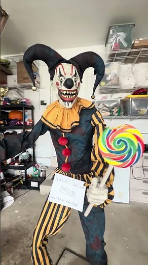 Nibble’s the Clown Spirit Halloween 2024 animatronic on sale! #nibbles #spirithalloween #animatronic