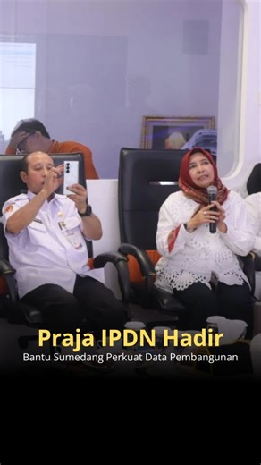 Humas Sumedang on Instagram: "Sekretaris Daerah Kabupaten Sumedang, Hj. Tuti Ruswati, menerima kunjungan Rektor Institut Pemerintahan Dalam Negeri (IPDN) dalam rangka monitoring pelaksanaan magang Praja IPDN Tingkat III. Dalam kesempatan tersebut, Sekda menyampaikan apresiasi atas kontribusi Praja IPDN yang dinilai sangat membantu Pemkab Sumedang, khususnya dalam penyusunan dan pemutakhiran data pembangunan seperti program Desa Cantik dan data penduduk miskin. . #sumedangsimpatisemakinmaju #Indo