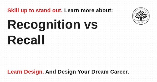 What is Recognition vs Recall? — updated 2026