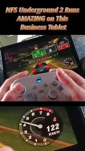 Need for Speed Underground 2 on a ThinkPad Tablet?!