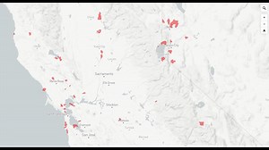 Map shows dozens of California cities and towns at risk in case of evacuation