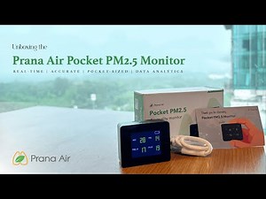 Unboxing Prana Air Pocket PM2.5 Monitor | Portable Air Quality Monitor