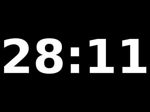 (timer) 37 minute (alarm)