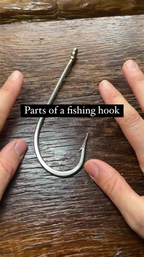 Understanding the parts of a fishing hook will help you when rigging your line. Different style hooks are used for catching species in fresh or saltwater. #fishingtips #letsgofish #fishing | Take Me Fishing