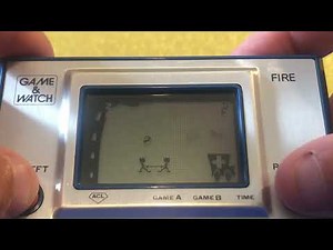 NINTENDO GAME & WATCH FIRE 1980