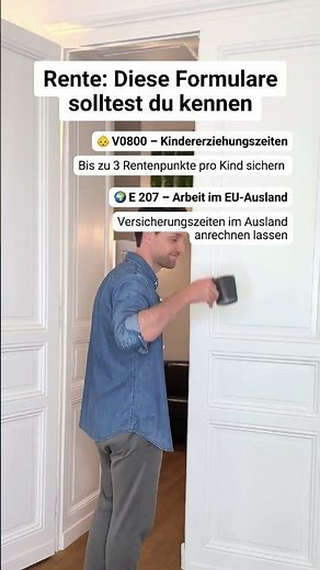 Rente: Diese Formulare solltest du kennen