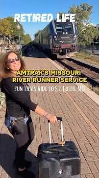 We Traveled by Train from Lee’s Summit to St. Louis, Missouri #amtraktrains
