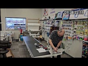 Handi Quilter Infinity 28 Gallery 3 Setup - First Time!