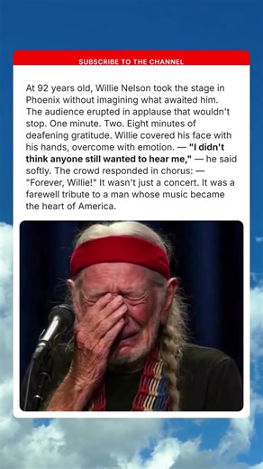Willie Nelson Emotional Farewell Tribute
