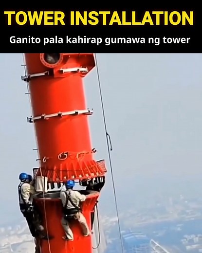 6K views · 81 reactions | Tower installation | Educational Info & Trivia | Facebook