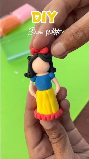 “How to Make a Cute Clay Doll | Easy Super Clay Art”💛