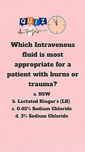 200K views · 681 reactions |  Nursing Quiz Time: Test Your IV Fluids...
