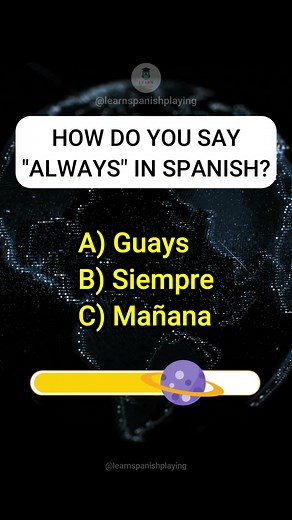 Spanish test with the most used words. #learnspanish #spanish #quiz #quizz #questionsandanswers