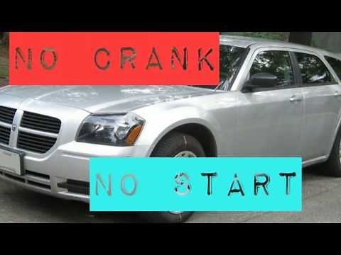 2005 DODGE MAGNUM No Start Problems...Won't crank..One Click...Fixed....