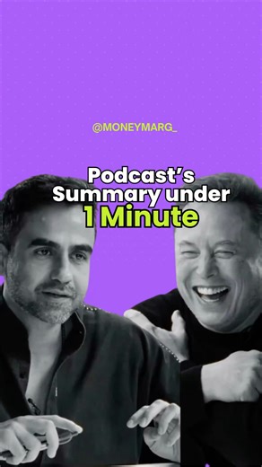 Nikhil Kamath & Ellon Musk’s Podcast summary under 1 minute. #ellonmusk #nikhilkamath