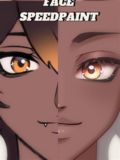 VTuber Face Speedpaint in Clip Studio Paint