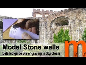 Realistic stone walls - Detailed guide DIY