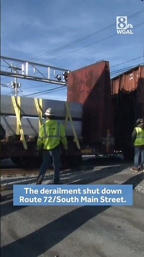 Train derails in Manheim, Pa. | Wednesday, Dec. 3