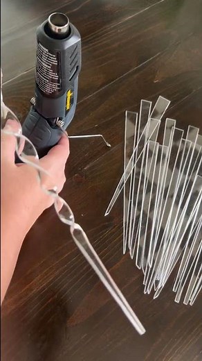 DIY Icicle Ornaments