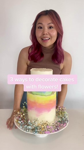 Fresh Flower Cake Decorating Ideas for Mother’s Day