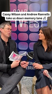 Casey Wilson and Andrew Rannells take us down memory lane