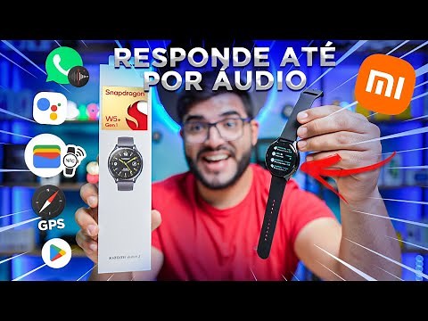 Chegou! Xiaomi Watch 2! O SmartWatch MAIS COMPLETO que testei! NFC, GPS, WhatsApp e Google Wear OS!