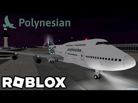 Roblox Polynesian Flight - Boeing 747-400