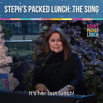 The brilliant Kate Robbins sang our final show out in style 🎶 | Steph's Packed Lunch