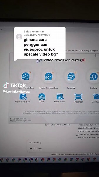 Cara Membalas Menggunakan VideoProc untuk Upscale Video