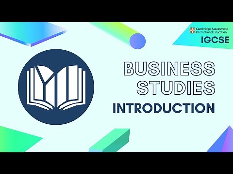 CIE IGCSE Business Studies: Introduction