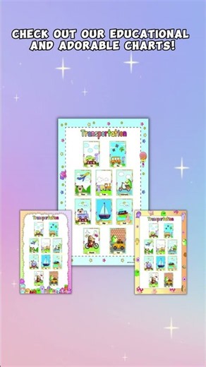 Adorable Educational Charts for Kids! Doodle Frienz Learning Printables | Edufrienz