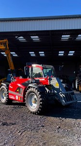 The Weidemann T7042 has an impressive 7M reach with 4.2 Tonne Lift , Kramer Headstock, 136HP , 40K road speed , CVT Drive ,180LPM hydraulics , Reverse Camera & more #fyp #weidemann #telehandler #loader | Clarke Machinery Ltd