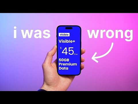 I Was Wrong About Visible+ (Unlimited Premium Data)