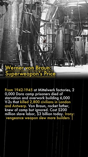 🚀 V-2: More Died Building Than Victims 💀🏭