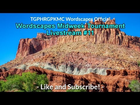 Wordscapes Midweek Tournament September 4, 2025 Livestream #11