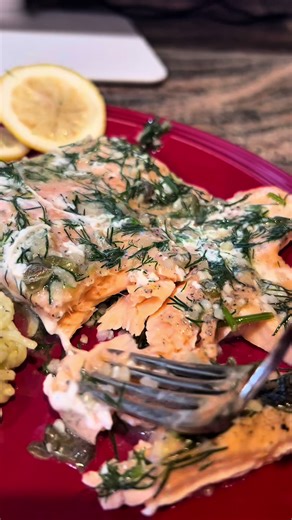 30-Minute Dill Lemon Caper Baked Salmon