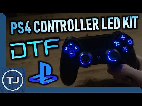 PS4 LED DTF Mod Kit Guide! (eXtremeRate)