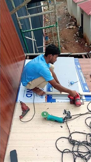 acp roading #acpsheethyderabad#acppanel#acppanelinstallationvideo#acpsheetworks#trending#viral#hpl