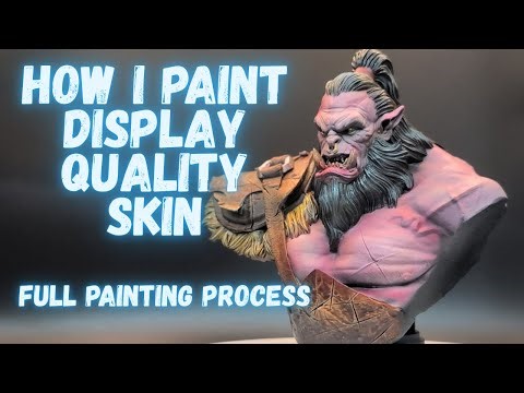 The Best Skin I Have Ever Painted! Museum Display Quality In 30 Minutes!