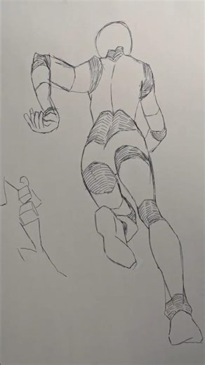 【NO.82】筋肉の描き方が一瞬でわかる！ #イラスト成長記録