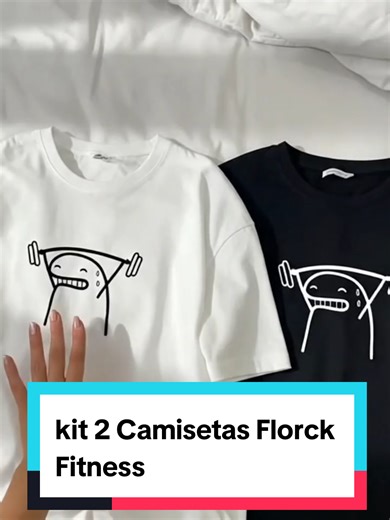 Elevate Your Workout with Kit 2 Camisetas Florck Fitness