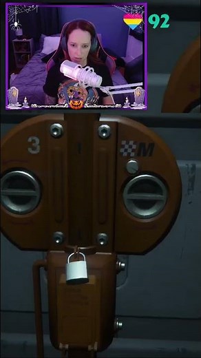 When you're trying to be quiet in a horror game... #shorts